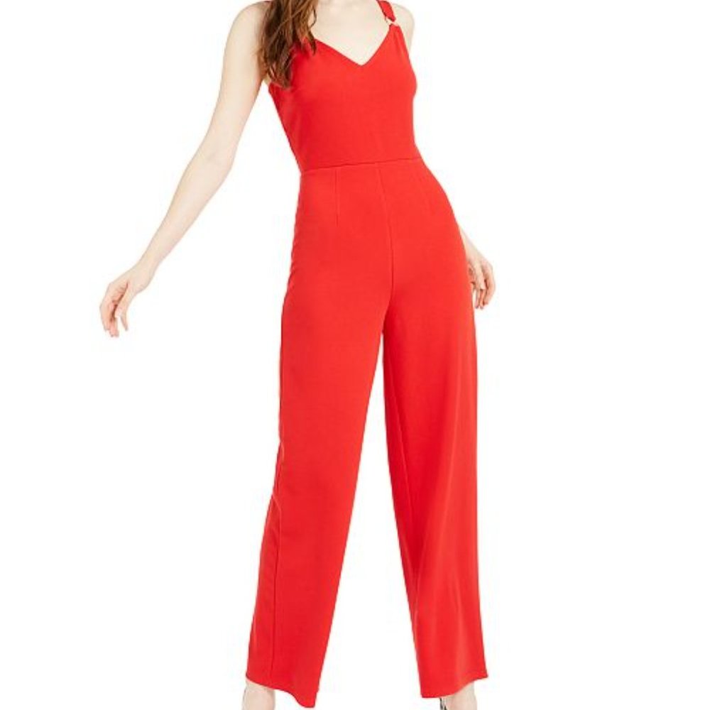 🔖BAR III O RING JUMPSUIT RED. 6&8 NWT